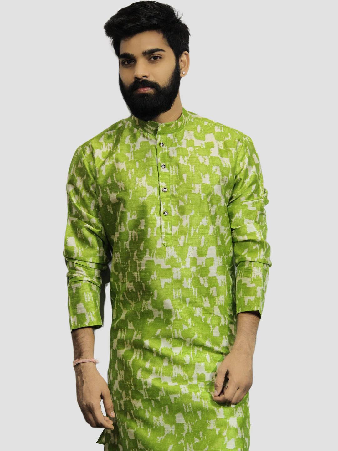 Abstract Printed Kurta Set
