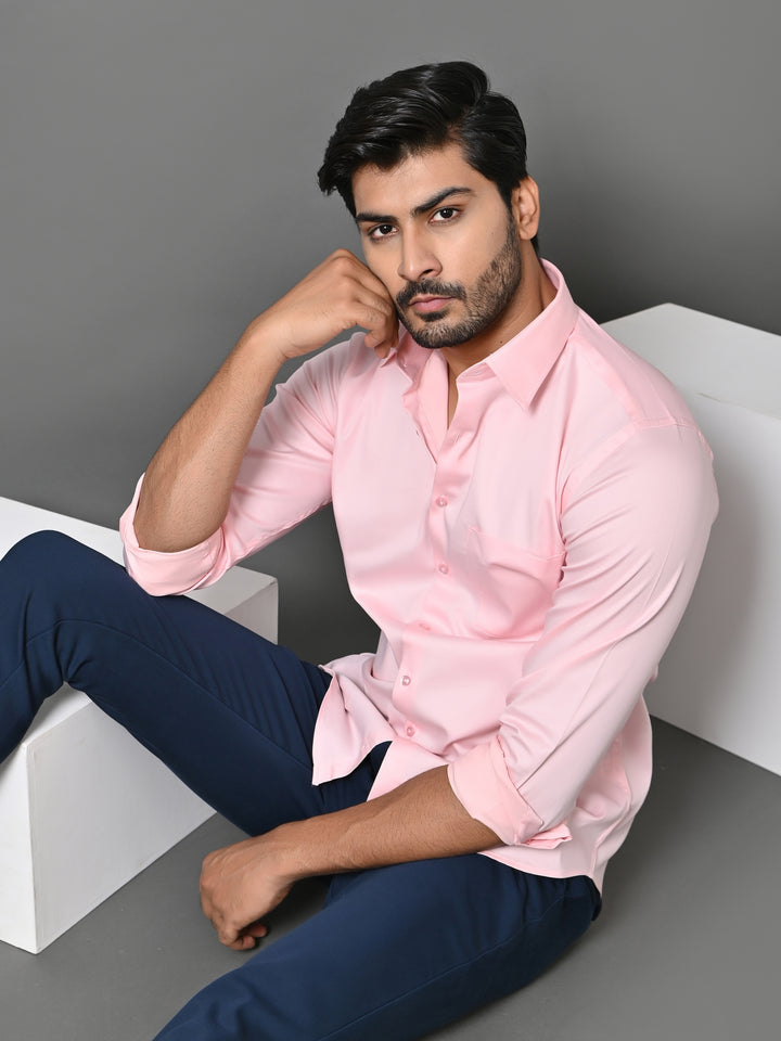 Solid Pink Shirts - E35961-3