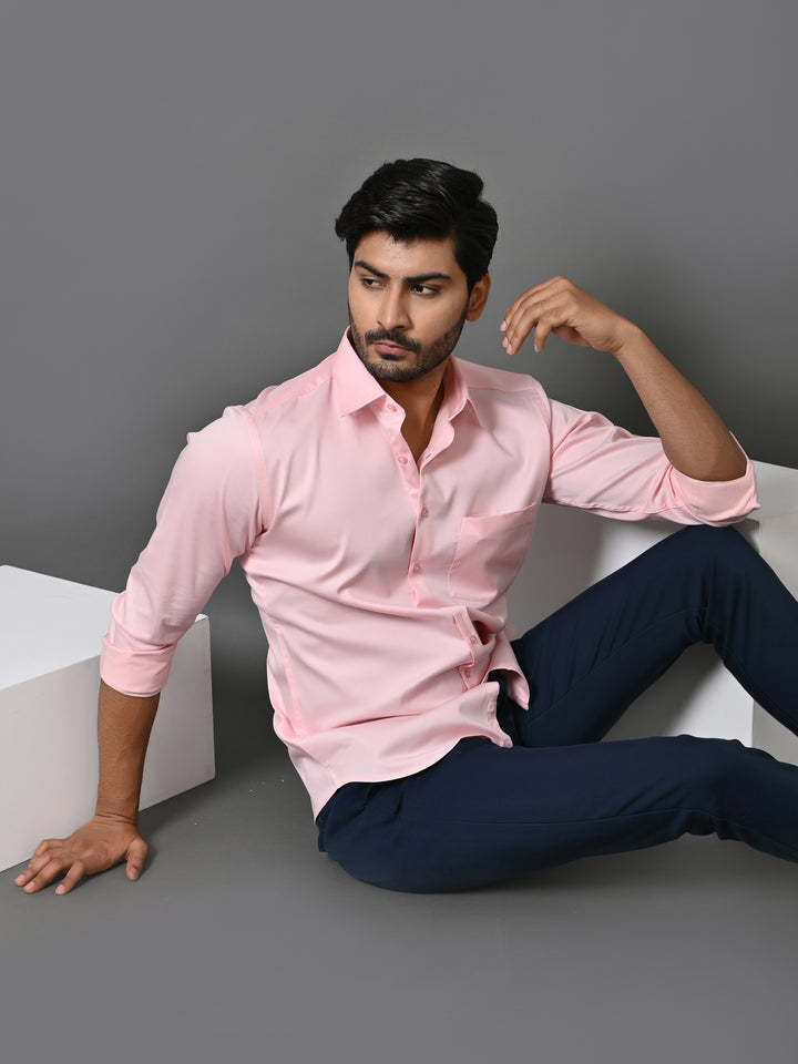 Solid Pink Shirts - E35961-3