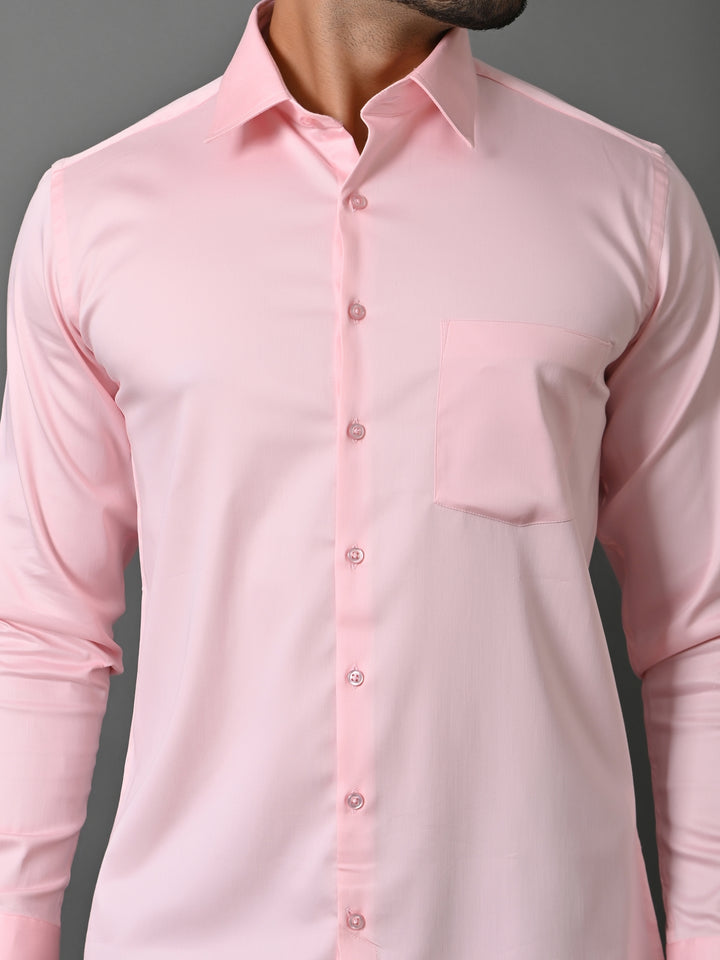 Solid Pink Shirts - E35961-3