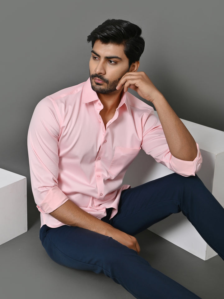 Solid Pink Shirts - E35961-3