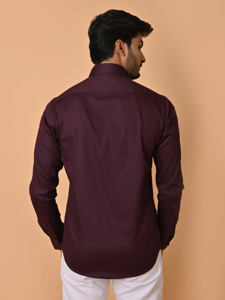 Solid Wine Shirts - E35961-9