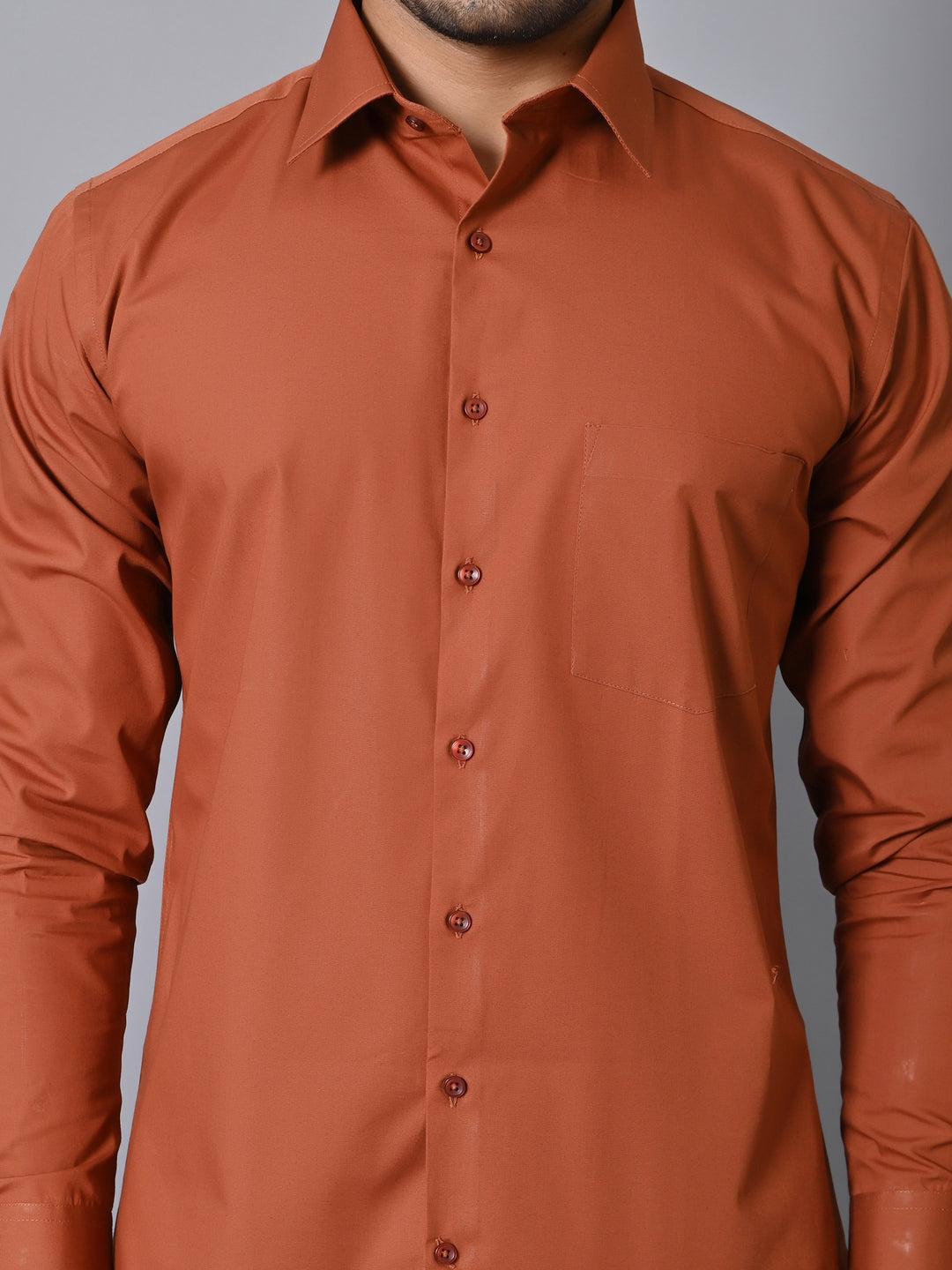 Solid Rust Shirts - E33837-12