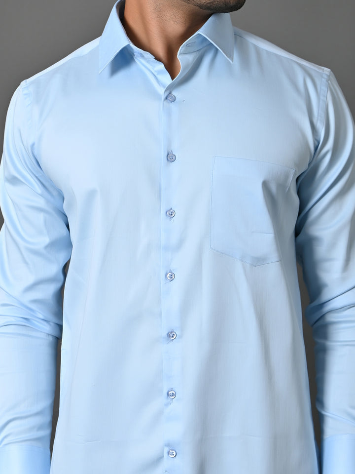 Solid Blue Shirts - E35961-2