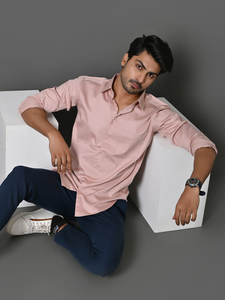 Solid Pink Shirts - E35961-21