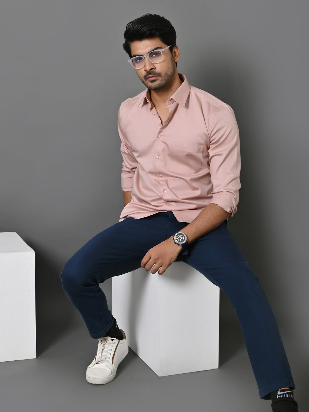 Solid Pink Shirts - E35961-21