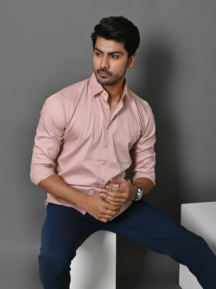 Solid Pink Shirts - E35961-21