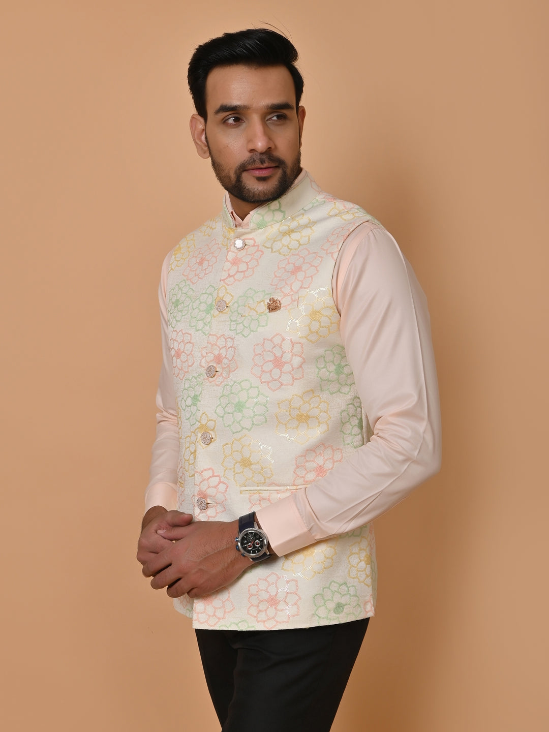 Sequence Multi Nehru Jacket - B34335-11