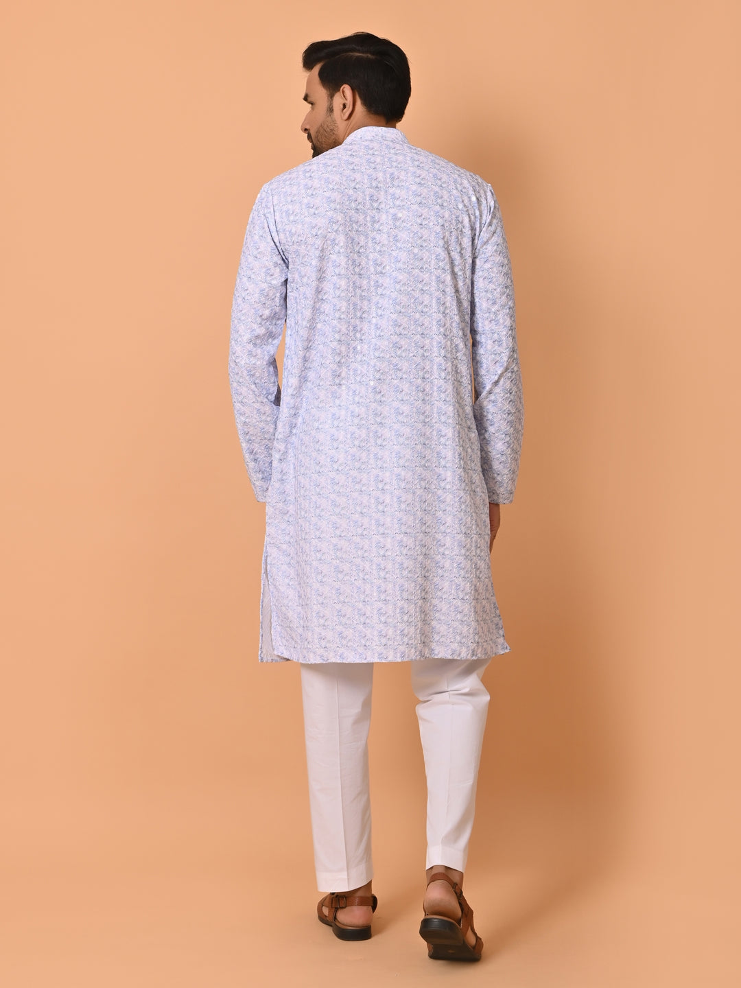 Sequence Blue Kurta Set - KM37056-6
