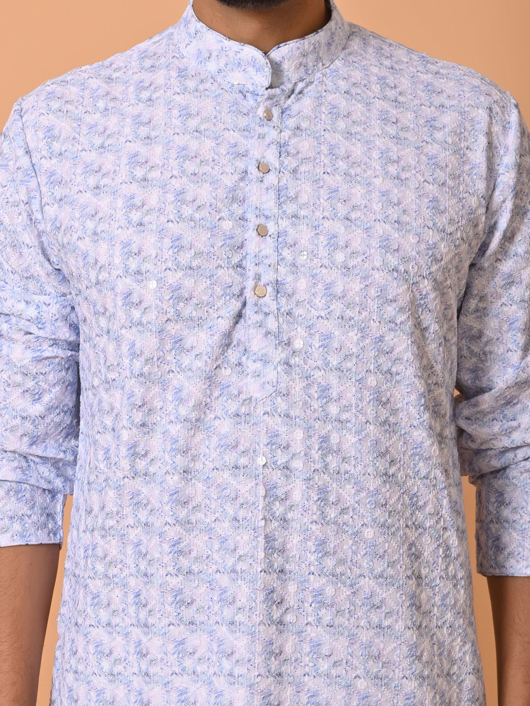 Sequence Blue Kurta Set - KM37056-6