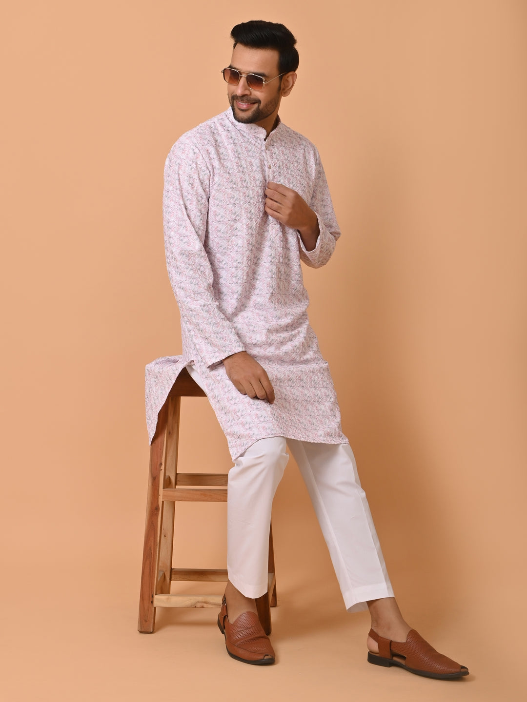 Sequence Pink Kurta Set - KM37056-5