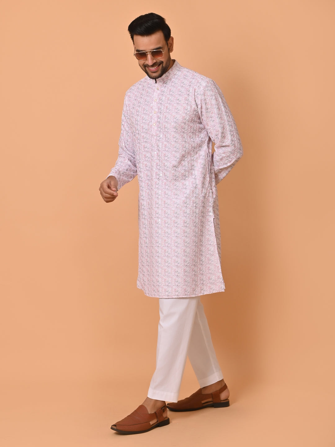 Sequence Pink Kurta Set - KM37056-5