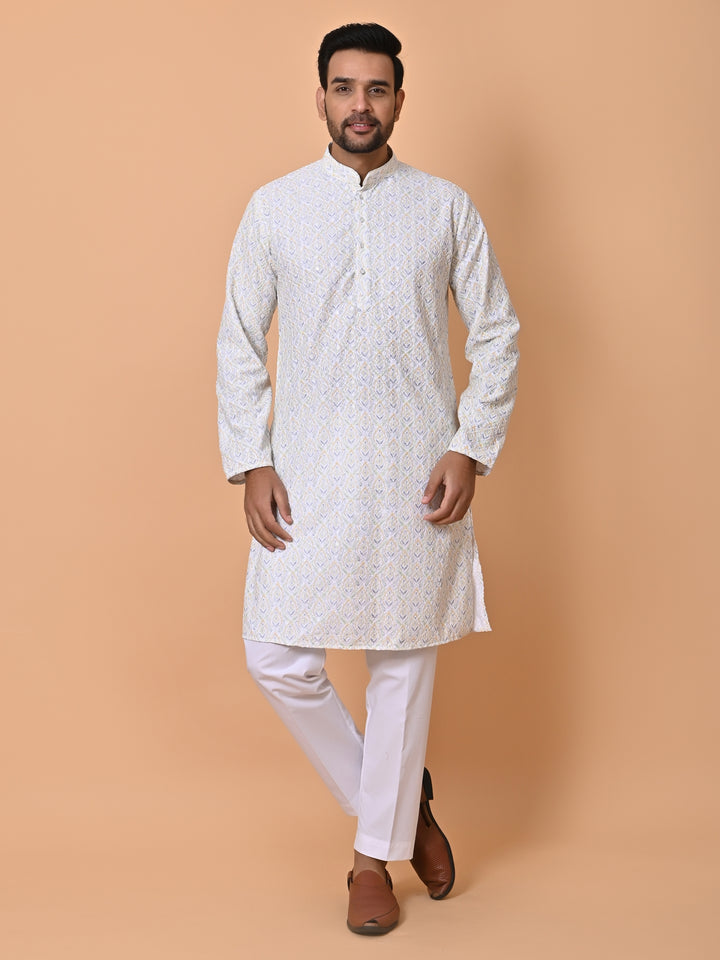 Sequence Mustard Kurta Set - KM37058-4