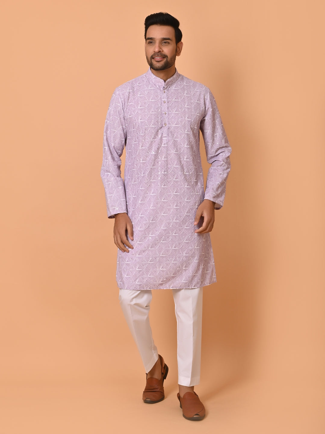 Sequence Purple Kurta Set - KM37061-4