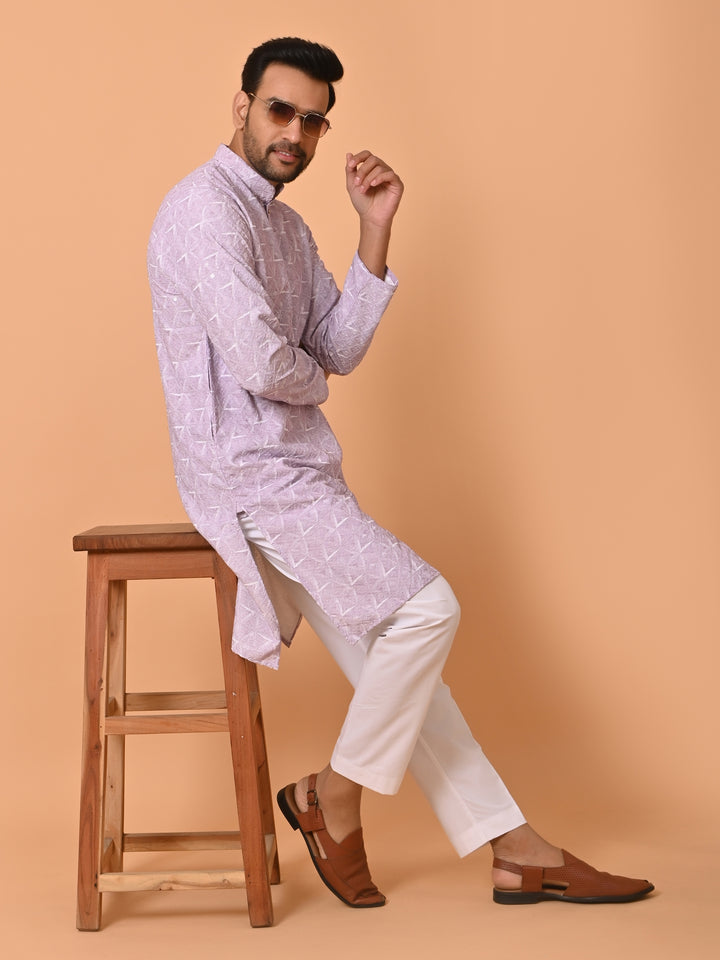 Sequence Purple Kurta Set - KM37061-4