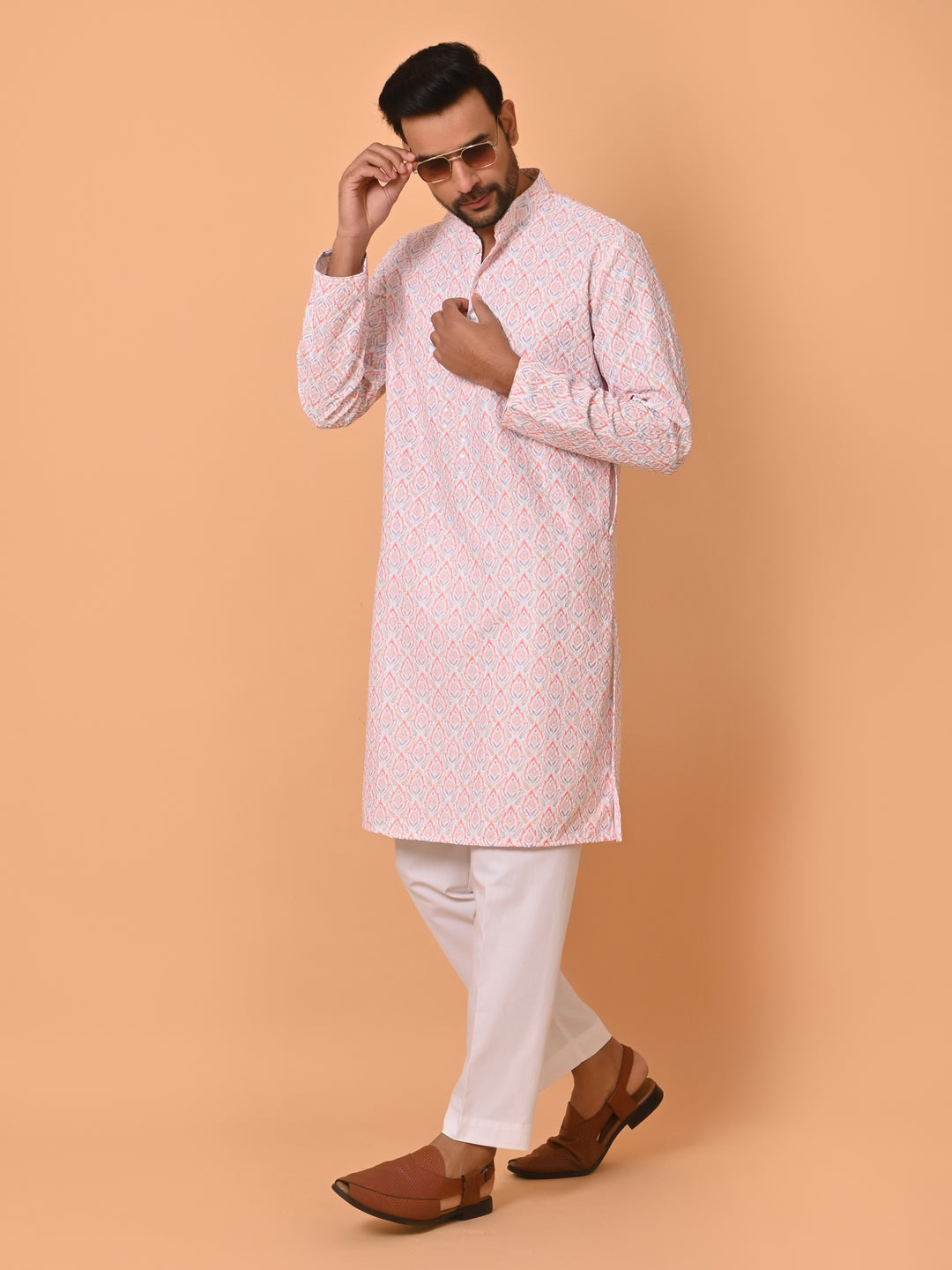 Sequence Pink Kurta Set - KM37058-5