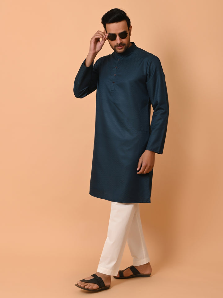 Geometric Green Kurta Set - KM37232-38