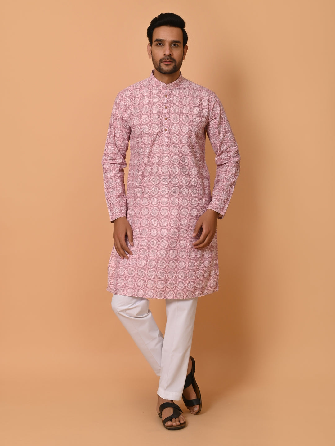 Sequence Pink Kurta Set - KM37351-7041B