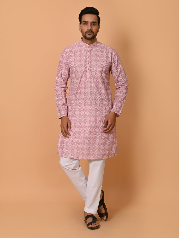 Sequence Pink Kurta Set - KM37351-7041B