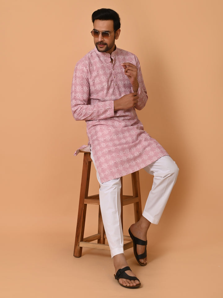 Sequence Pink Kurta Set - KM37351-7041B
