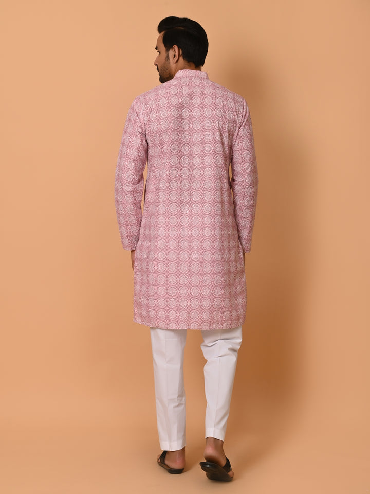 Sequence Pink Kurta Set - KM37351-7041B