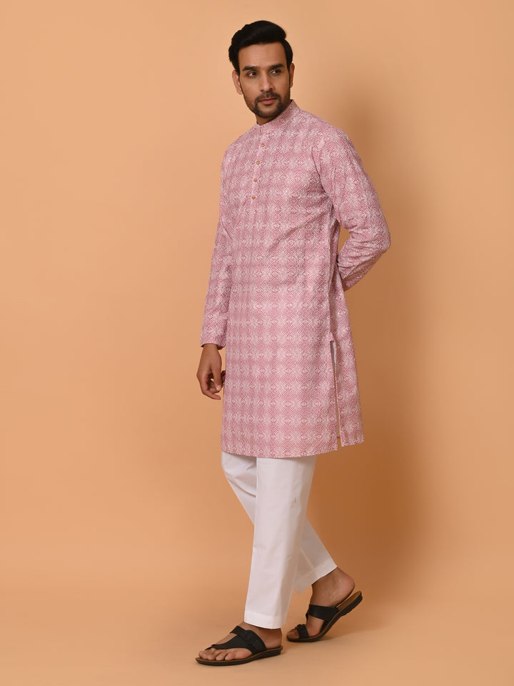 Sequence Pink Kurta Set - KM37351-7041B