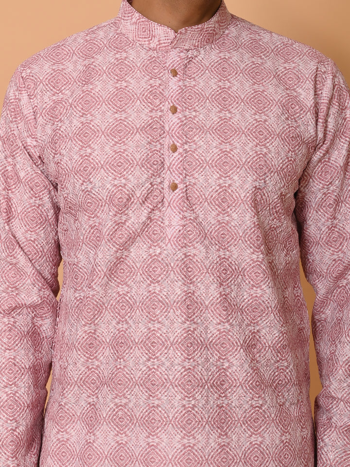 Sequence Pink Kurta Set - KM37351-7041B