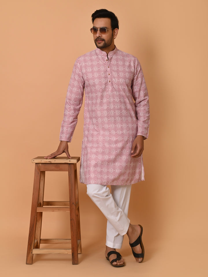 Sequence Pink Kurta Set - KM37351-7041B