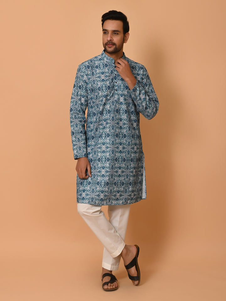 Sequence Green Kurta Set - KM37355-6247