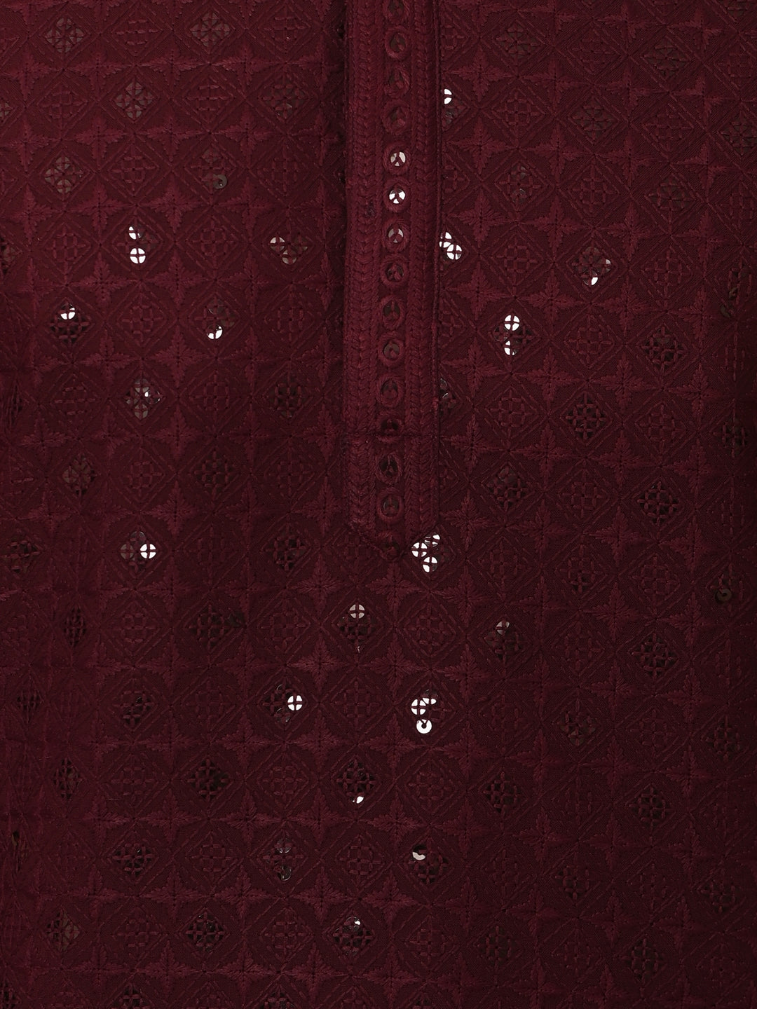 Sequence Wine Kurta Set - KM32698-12
