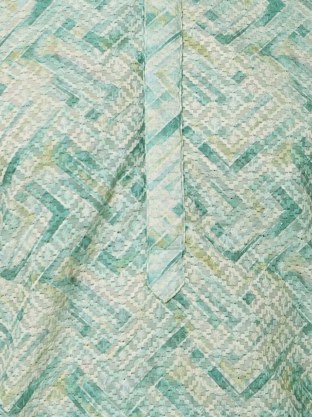 Chikan Green Kurta Set - KM37863-54A