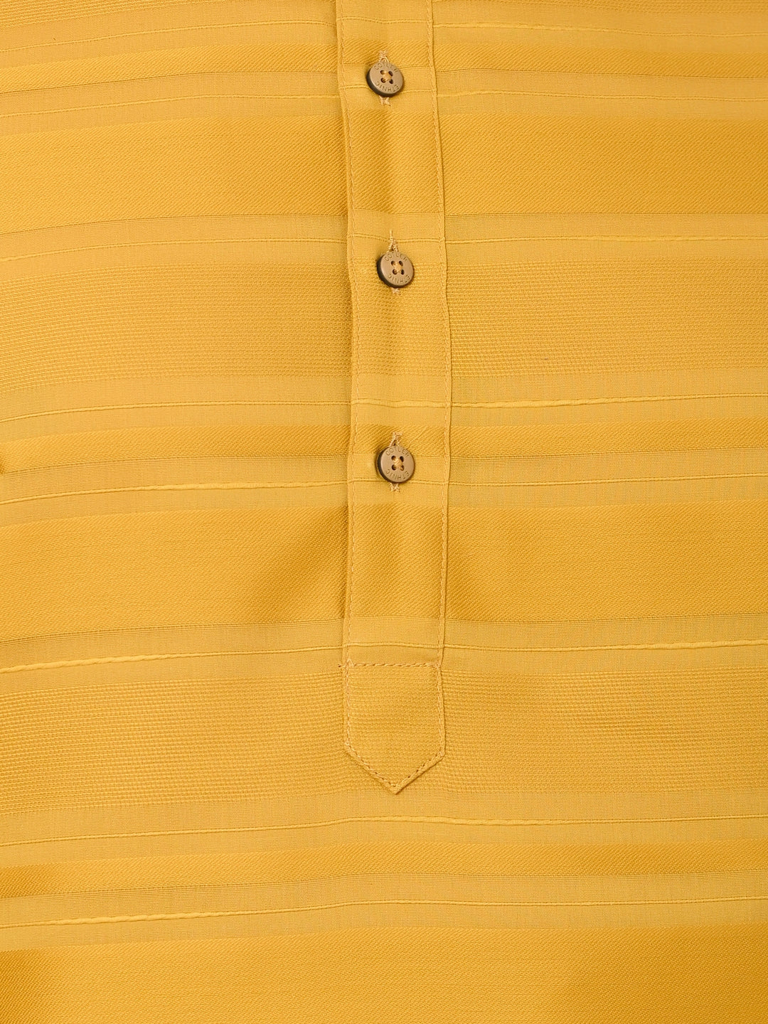 Striped Mustard Kurta Set - KM38033-7