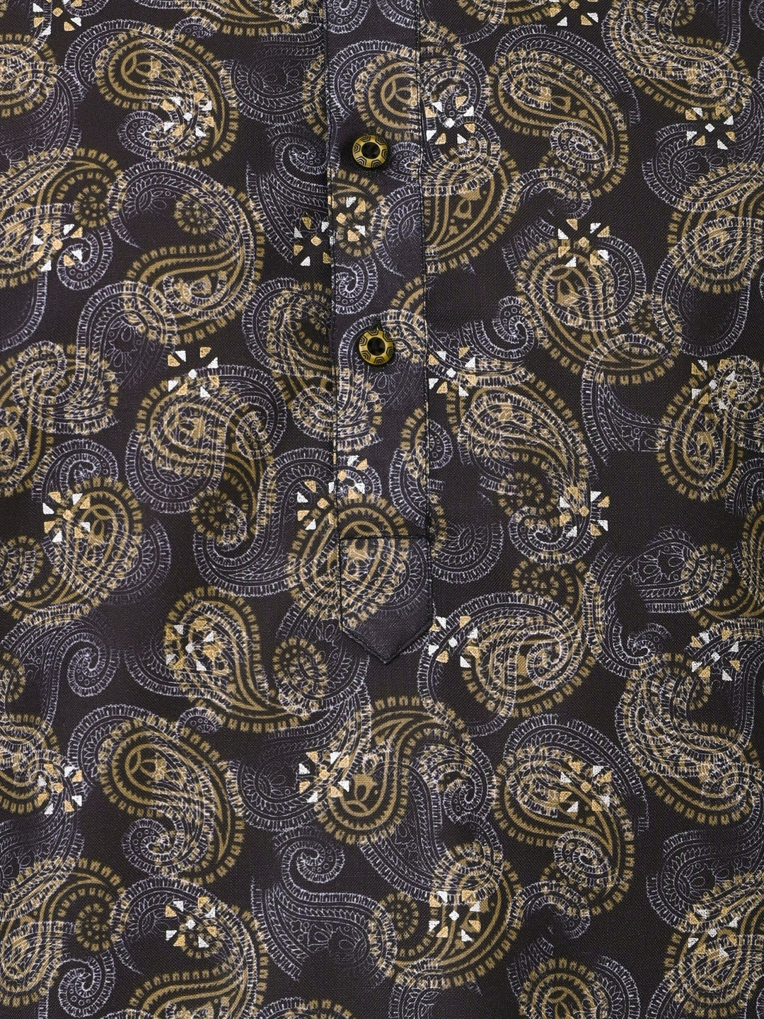 Paisley Mustard Kurta Set - KM37866-39