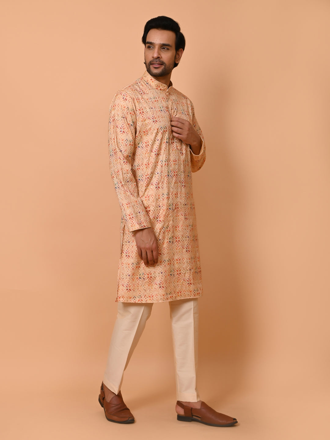 Sequence Red Kurta Set - KM38175-2