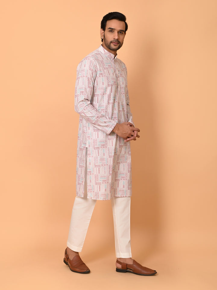 Sequence Rust Kurta Set - KM36495-623B