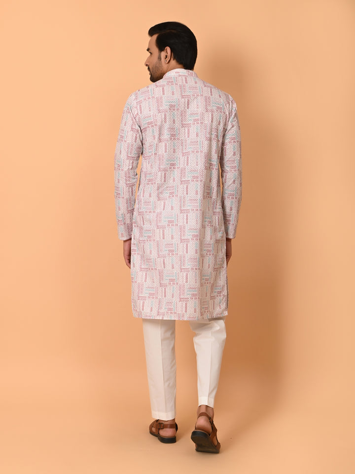 Sequence Rust Kurta Set - KM36495-623B