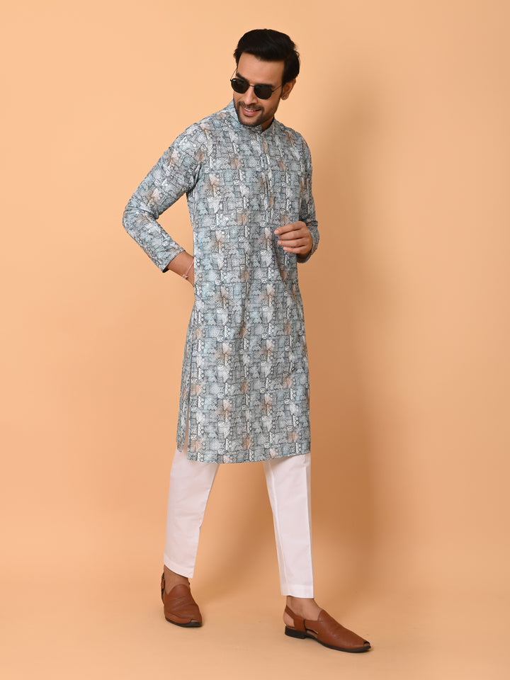 Sequence Green Kurta Set - KM38206-257