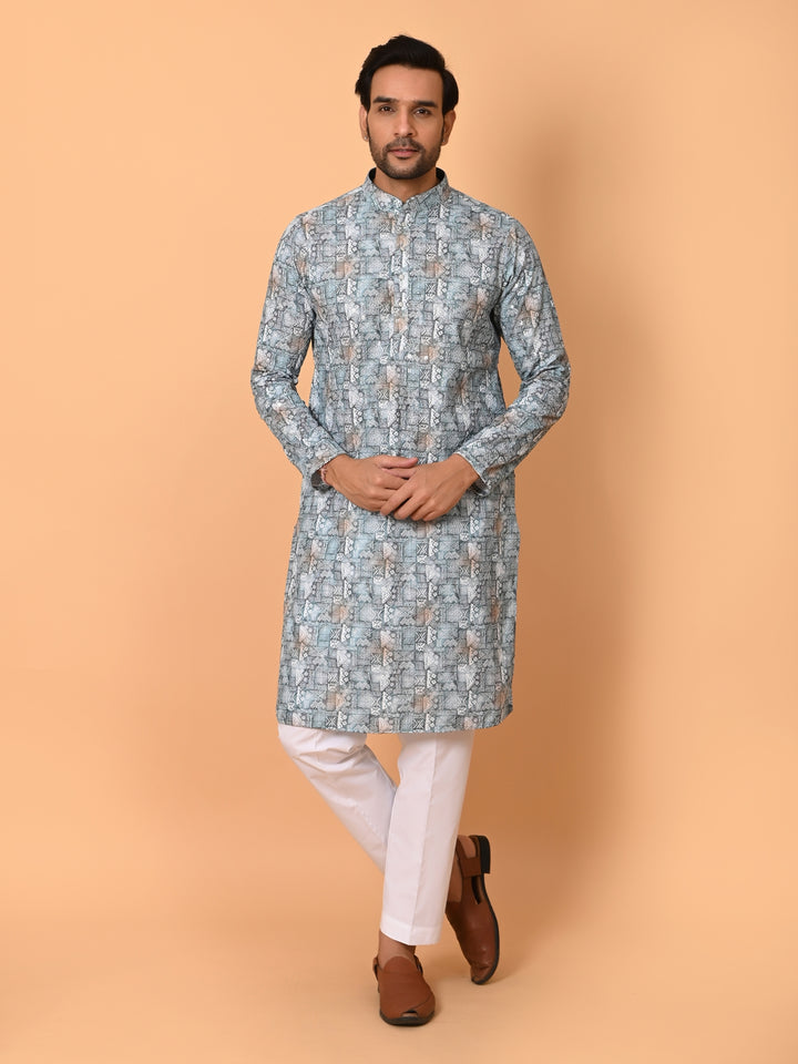 Sequence Green Kurta Set - KM38206-257