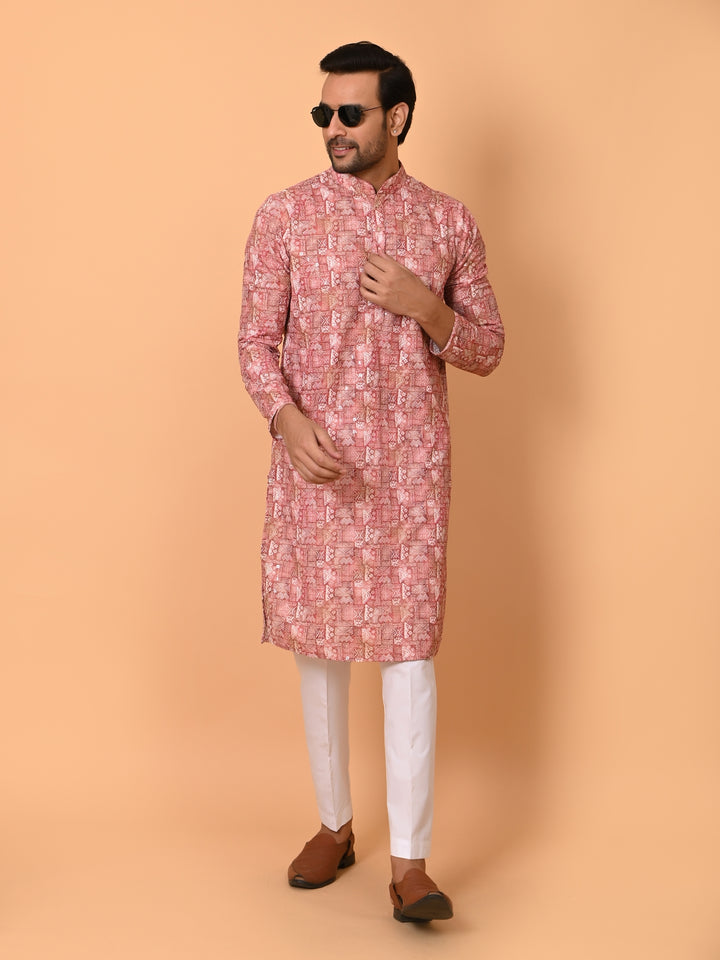 Sequence Pink Kurta Set - KM38206-253