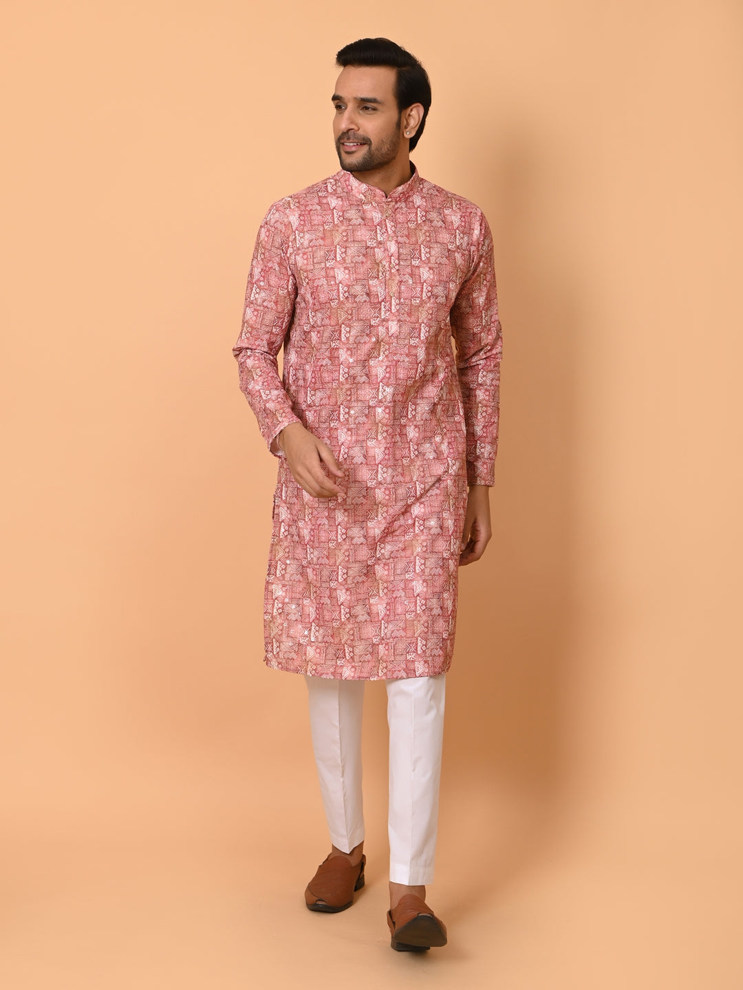 Sequence Pink Kurta Set - KM38206-253