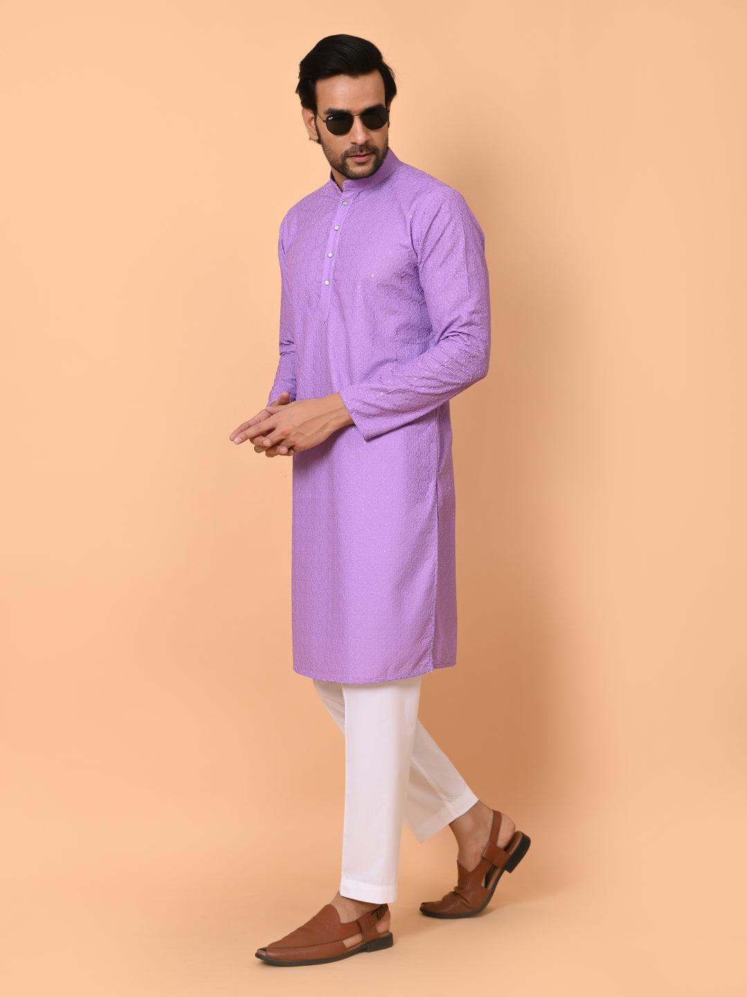 Sequence Purple Kurta Set - KM38073-APC