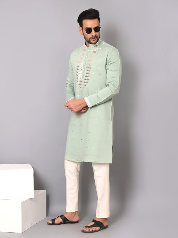 Sequence Pista Kurta Set - KM40211-14