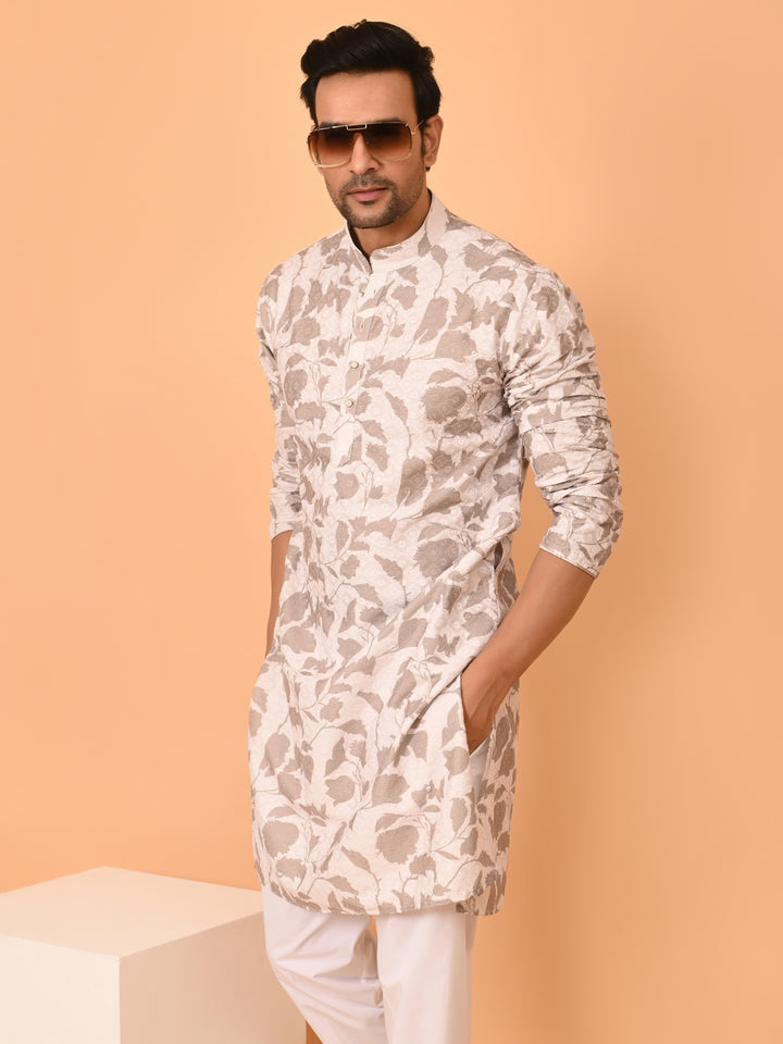 Sequence Brown Kurta Set - KM40036-26