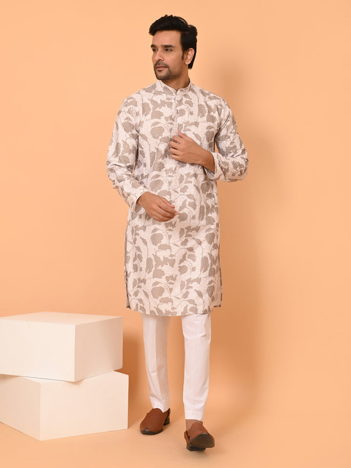 Sequence Brown Kurta Set - KM40036-26