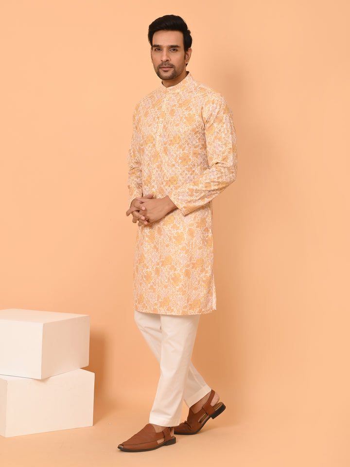 Sequence Yellow Kurta Set - KM40037-29