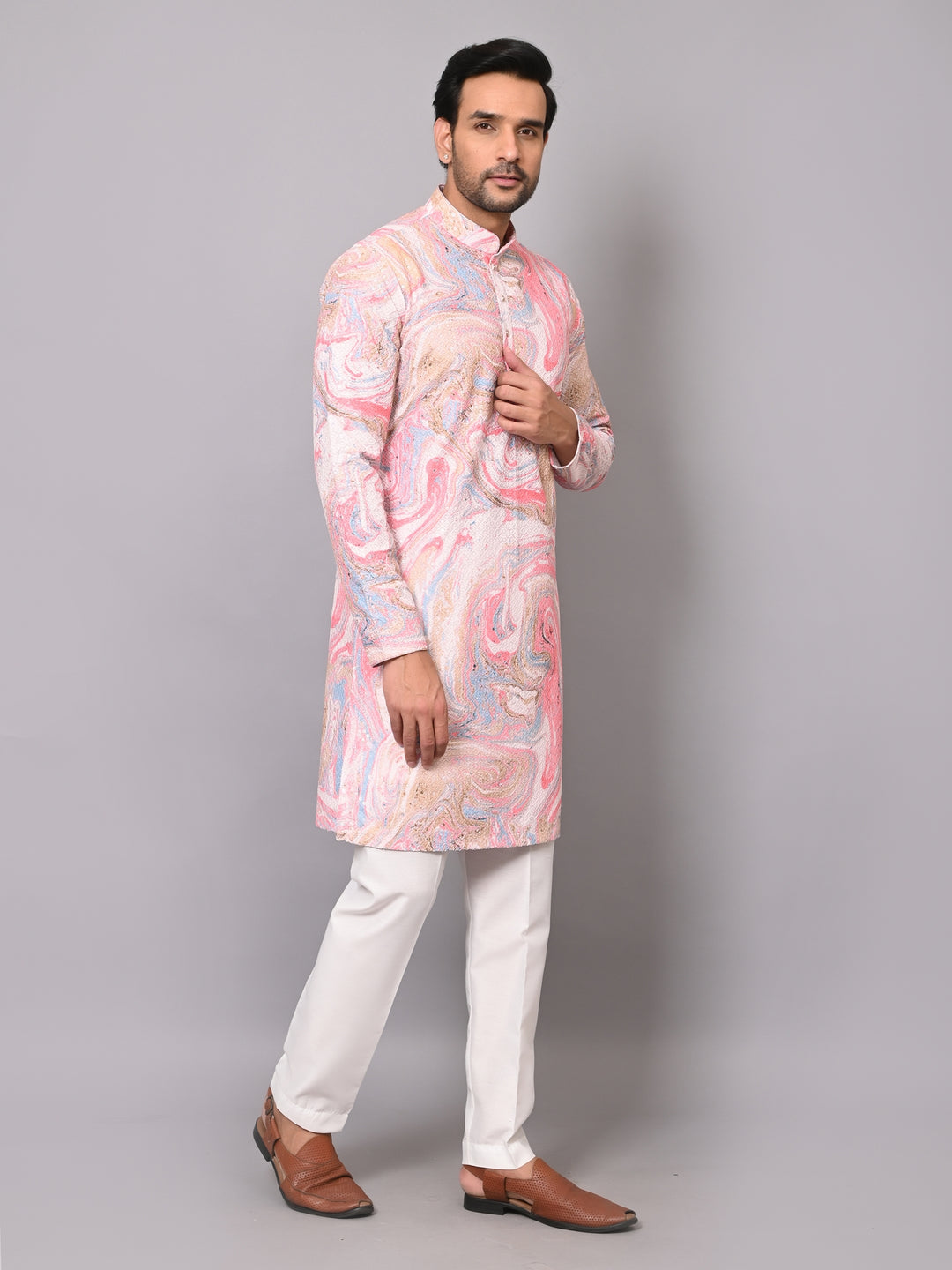 Sequence Pink Kurta Set - KM40711-7263D