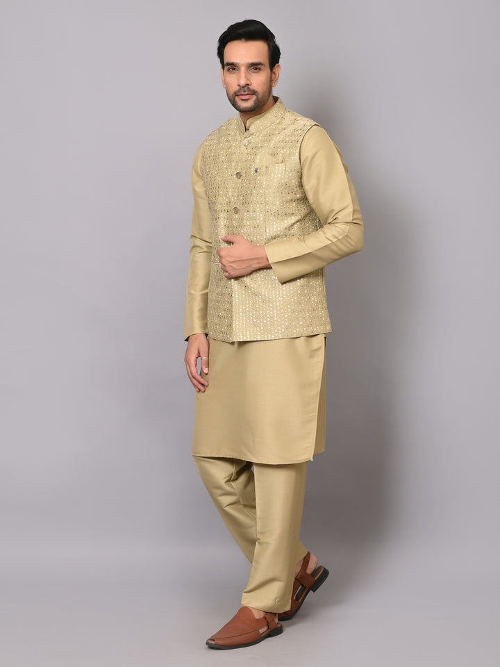 Sequence Pista Jacket Kurta Set - JM40556-26