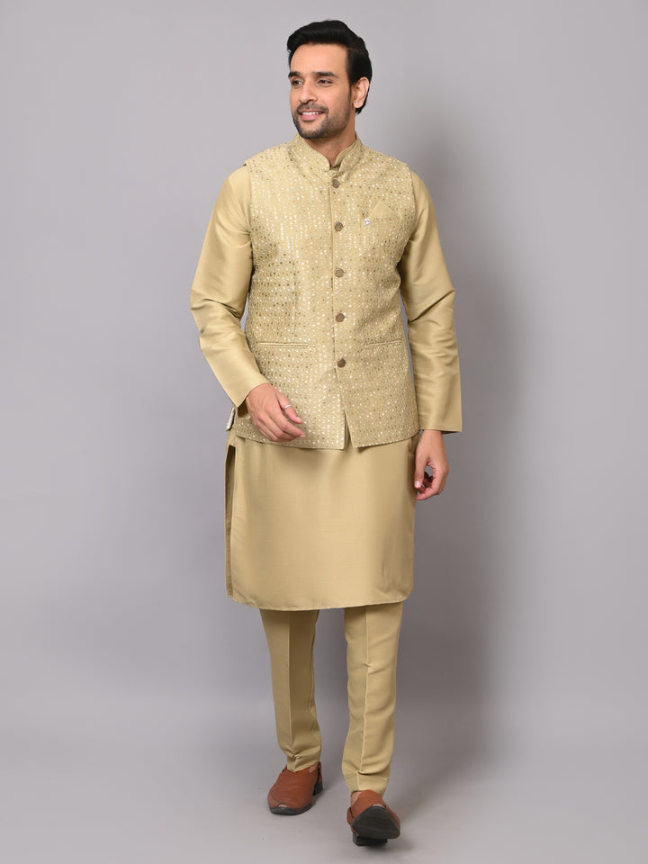 Sequence Pista Jacket Kurta Set - JM40556-26