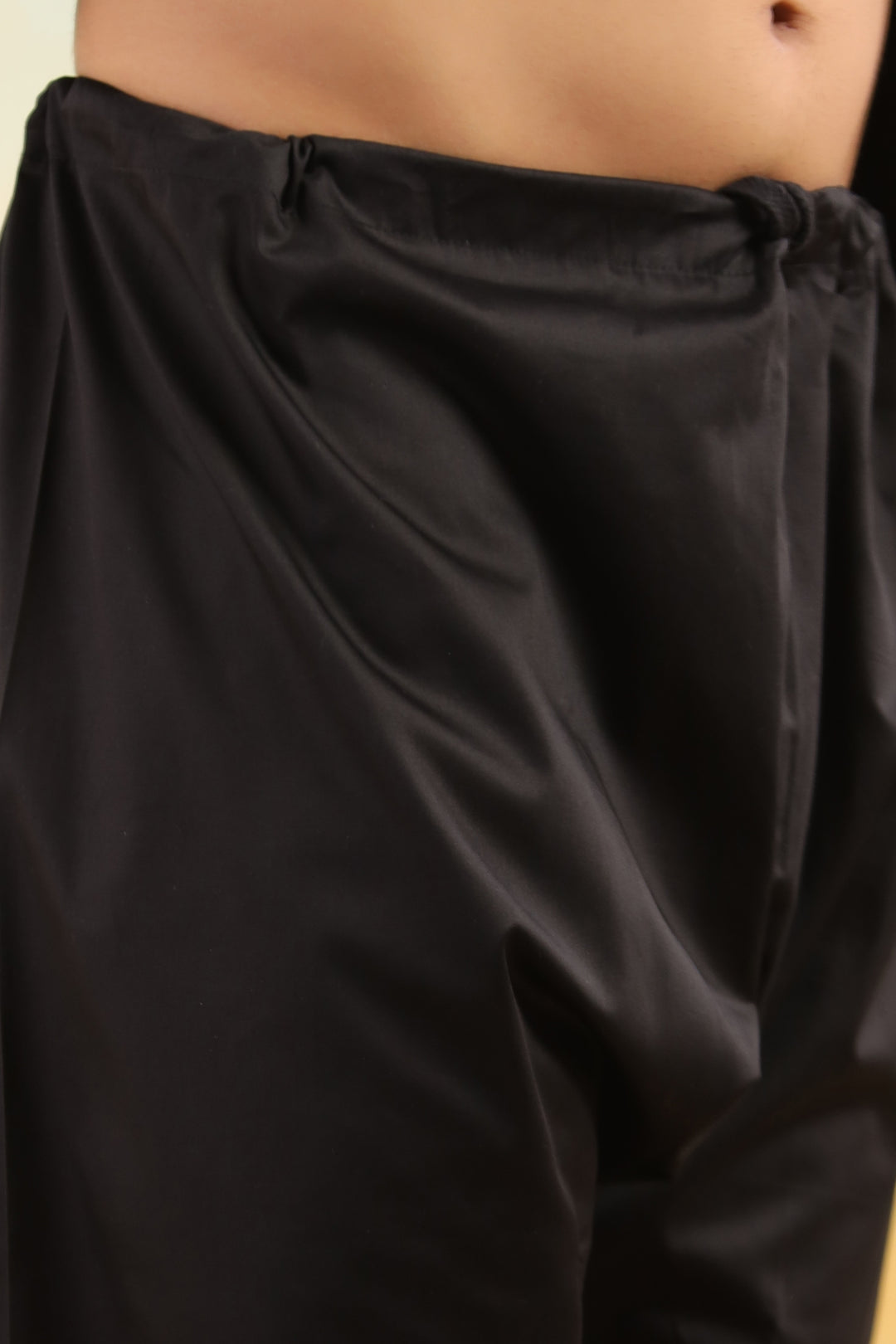 Checked Black Pathani Set - PS29666-1