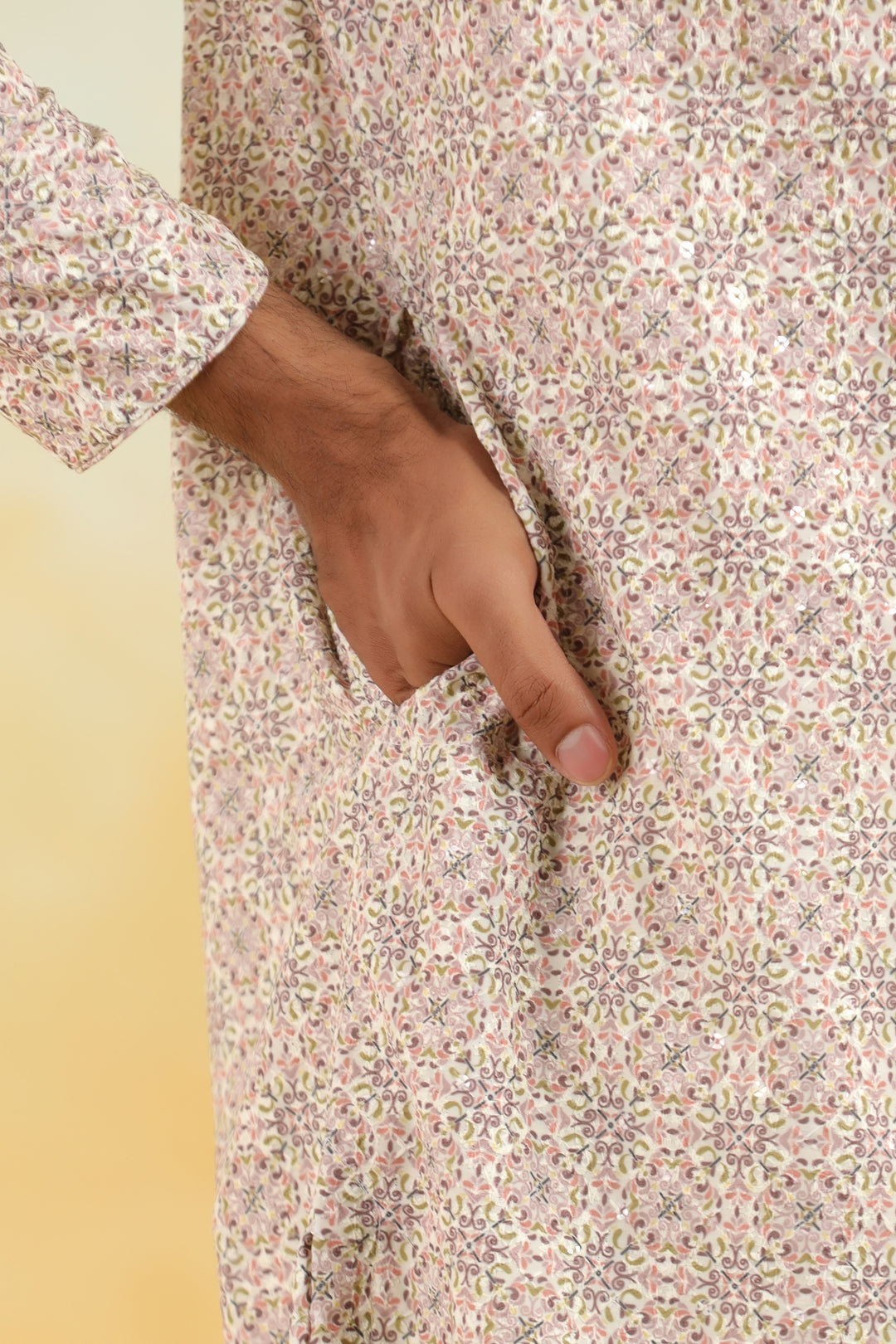 Sequence Brown Kurta Set - KM43652-7934